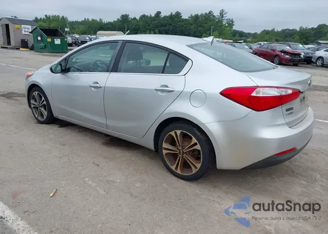 2014 Kia Forte Ex from USA, damaged, VIN KNAFZ4A86E5164680